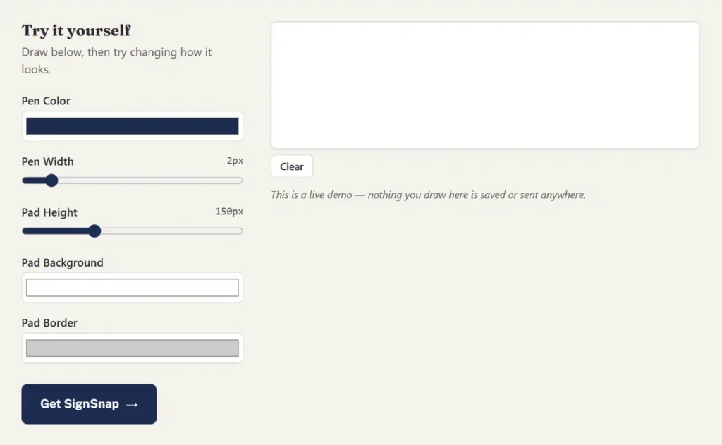 WPForms signature field